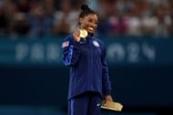 Simone Biles at the Artistic Gymnastics - Olympic Games Paris 2024: Day 8 - Source: Getty